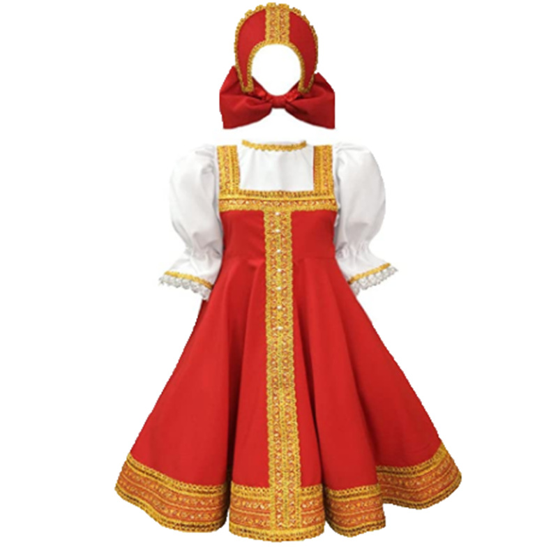 Ethnic Dress Fashion Show - Traditional Georgian Ethnic Performance Costume Children's