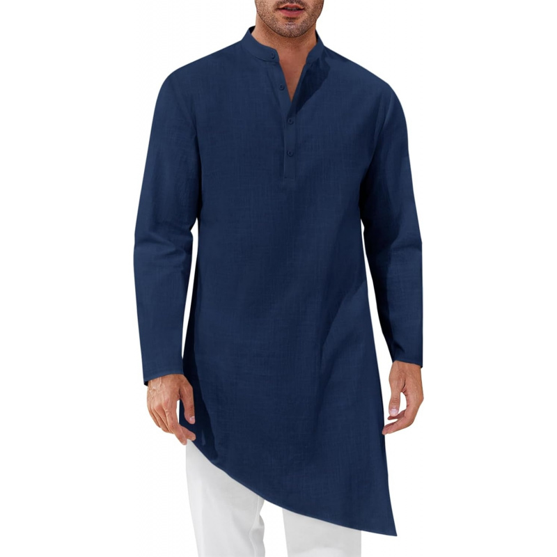 Mens Kaftan Robe Thobe Cotton  - đánh giá và giá Kurta Men Cotton