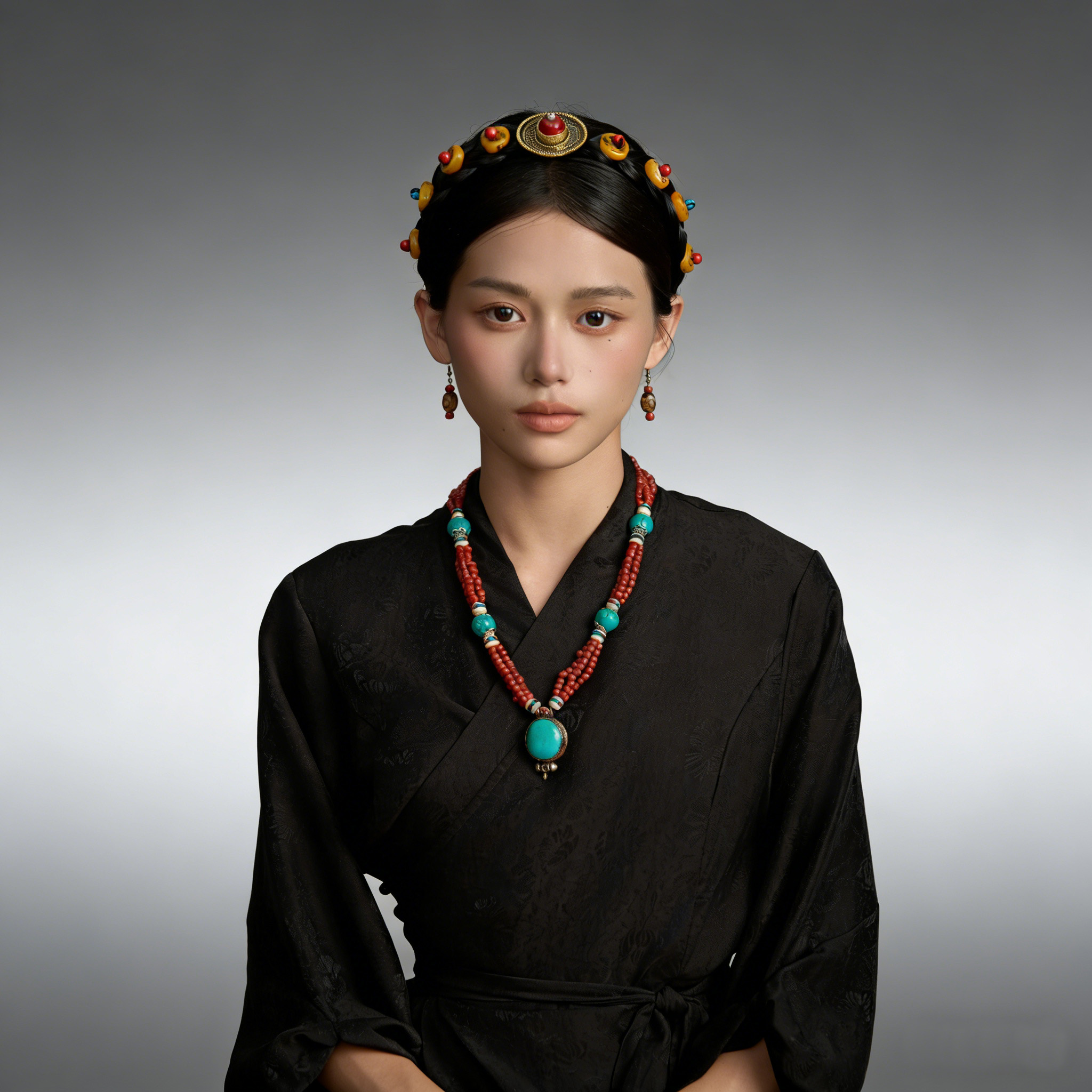 Nepal Necklace Tibetan Ethnic  - đánh giá và giá Ethnic Wear Fashion Designer