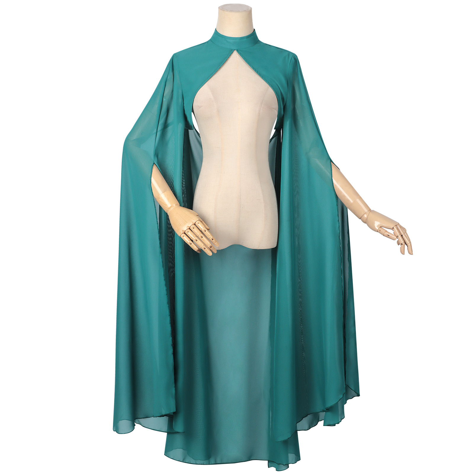 Ladies Green Chiffon Shawl Got - đánh giá và giá Ethnic Style Dresses