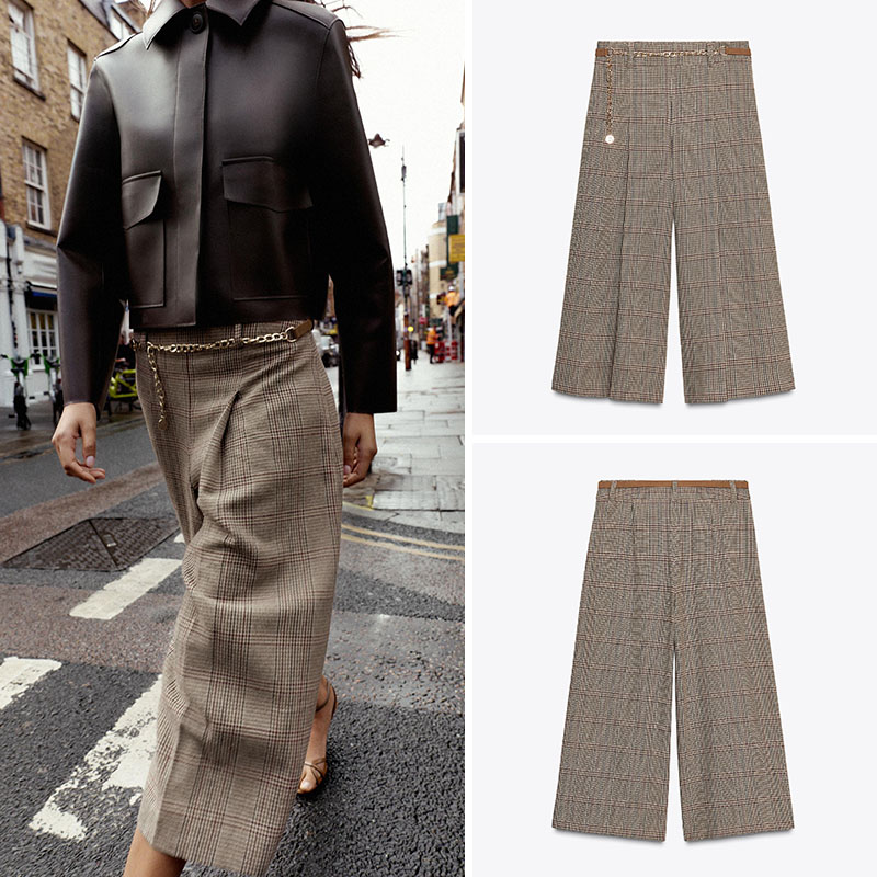 High Waist Loose Plaid Long Ca - đánh giá và giá Ethnic Clothing & Online Fashion Store Khaadi Us