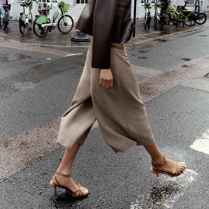 High Waist Loose Plaid Long Ca - đánh giá và giá Ethnic Clothing & Online Fashion Store Khaadi Us