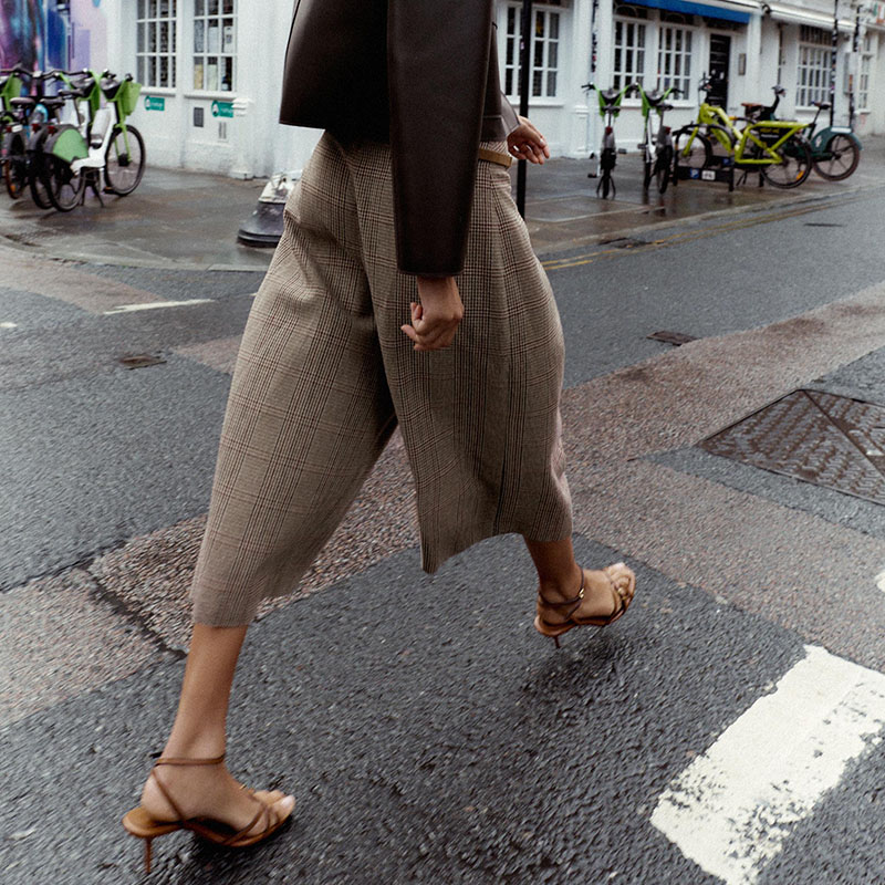High Waist Loose Plaid Long Ca - đánh giá và giá Ethnic Clothing & Online Fashion Store Khaadi Us