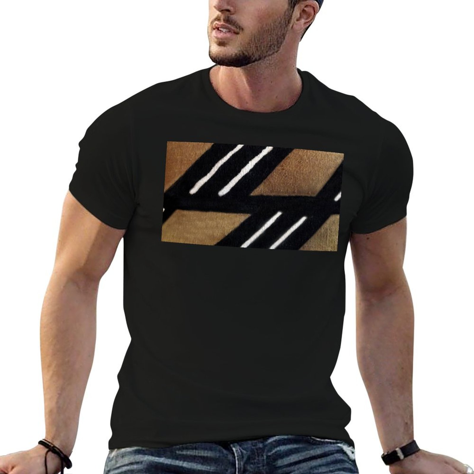 African Mudcloth T-Shirt anime - đánh giá và giá Mudcloth Print Top