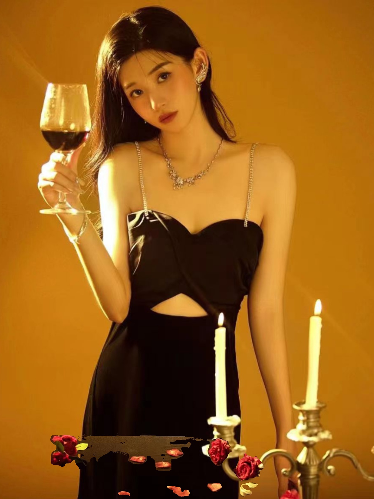 Sexy Backless Strap Dress Phot - đánh giá và giá Ethnic Fashion Dress