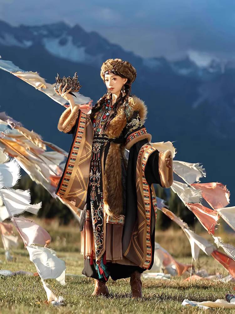 Ethnic Tibetan Style Embroider - đánh giá và giá Ethnic Style Dresses