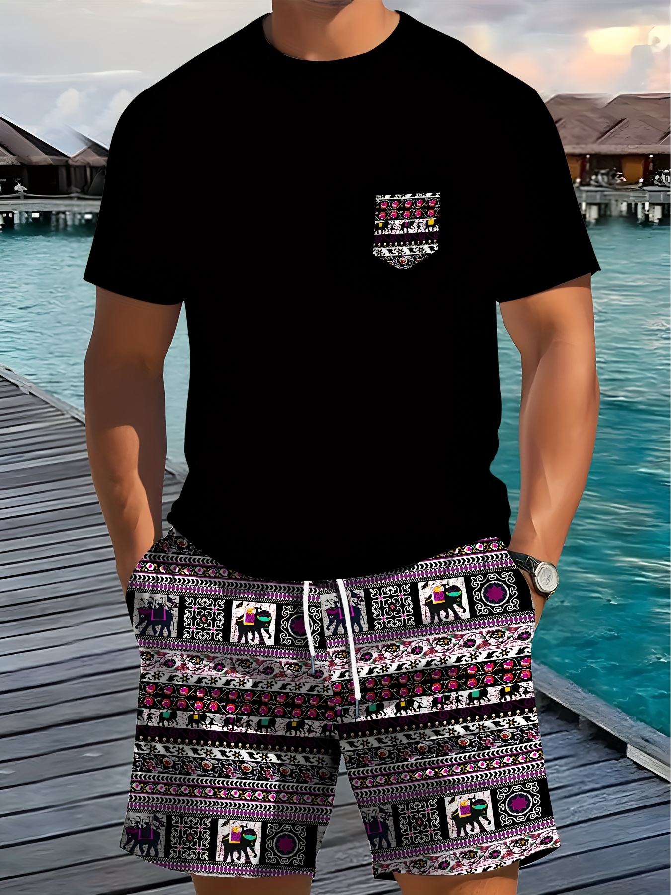 2026 Summer New Men's Short-Sl - đánh giá và giá Ethnic Fashion In
