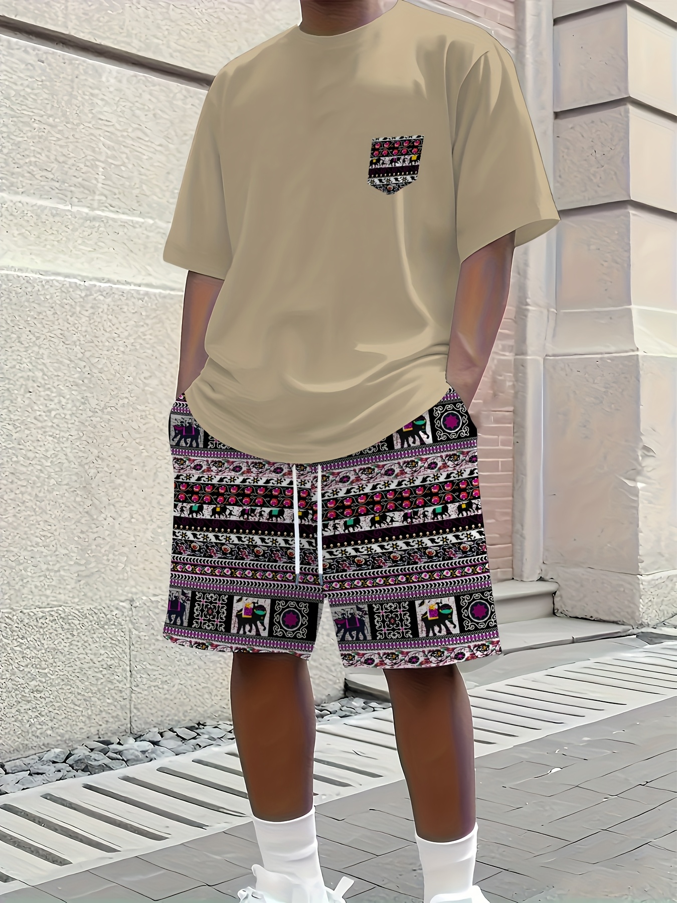 2026 Summer New Men's Short-Sl - đánh giá và giá Ethnic Fashion In
