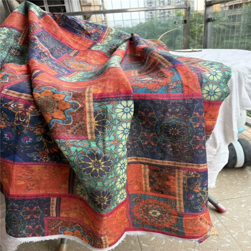 1yard Ultra thin pure linen fa - đánh giá và giá Ethnic Style Dresses