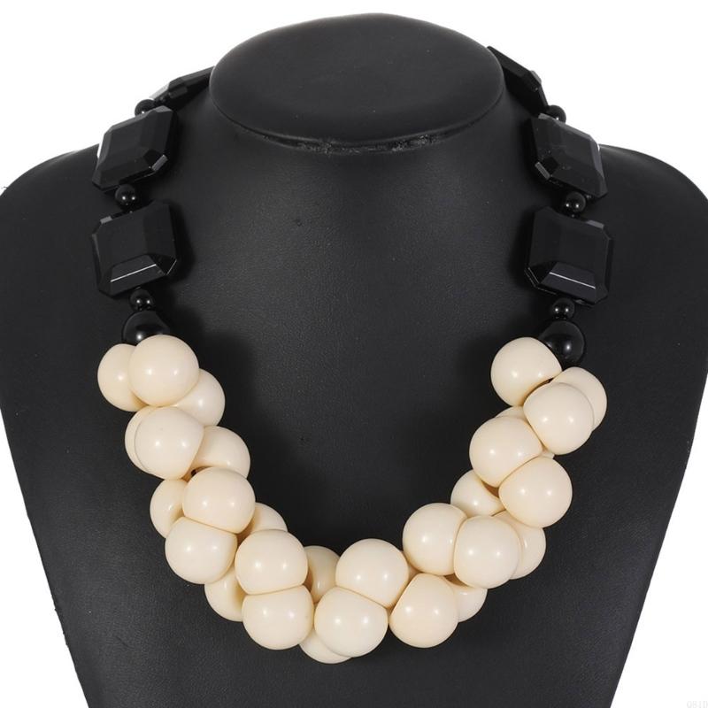  Layer Resin Beads Necklace Ha - đánh giá và giá Ethnic Wear Fashion Designer