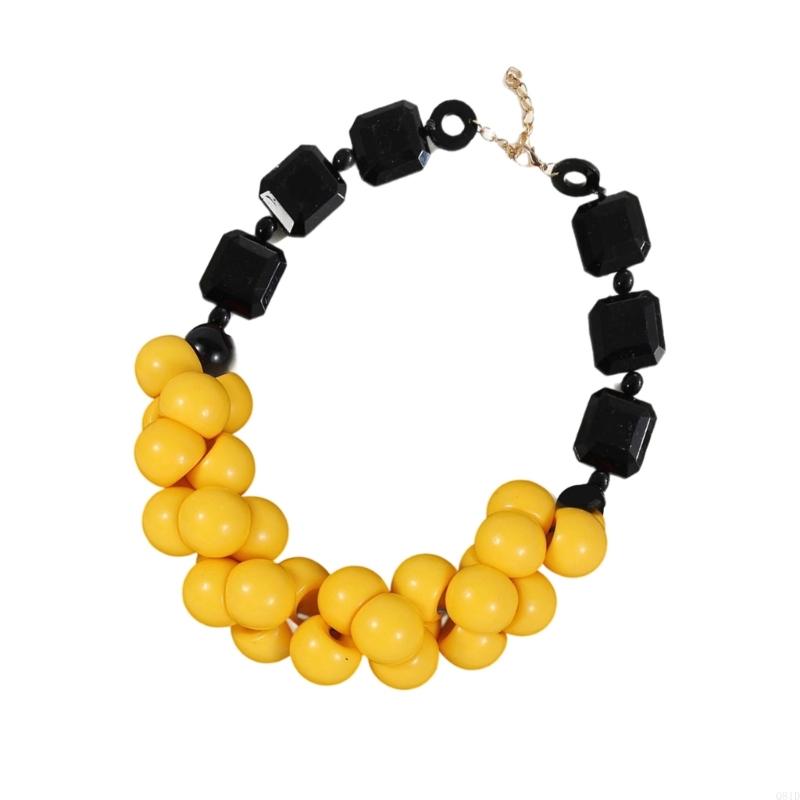  Layer Resin Beads Necklace Ha - đánh giá và giá Ethnic Wear Fashion Designer