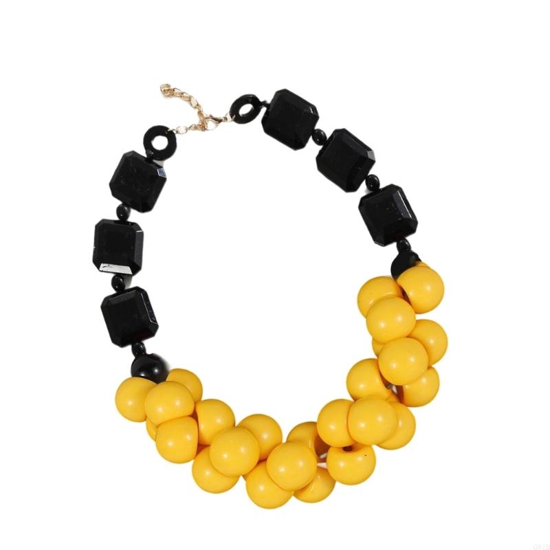  Layer Resin Beads Necklace Ha - đánh giá và giá Ethnic Wear Fashion Designer