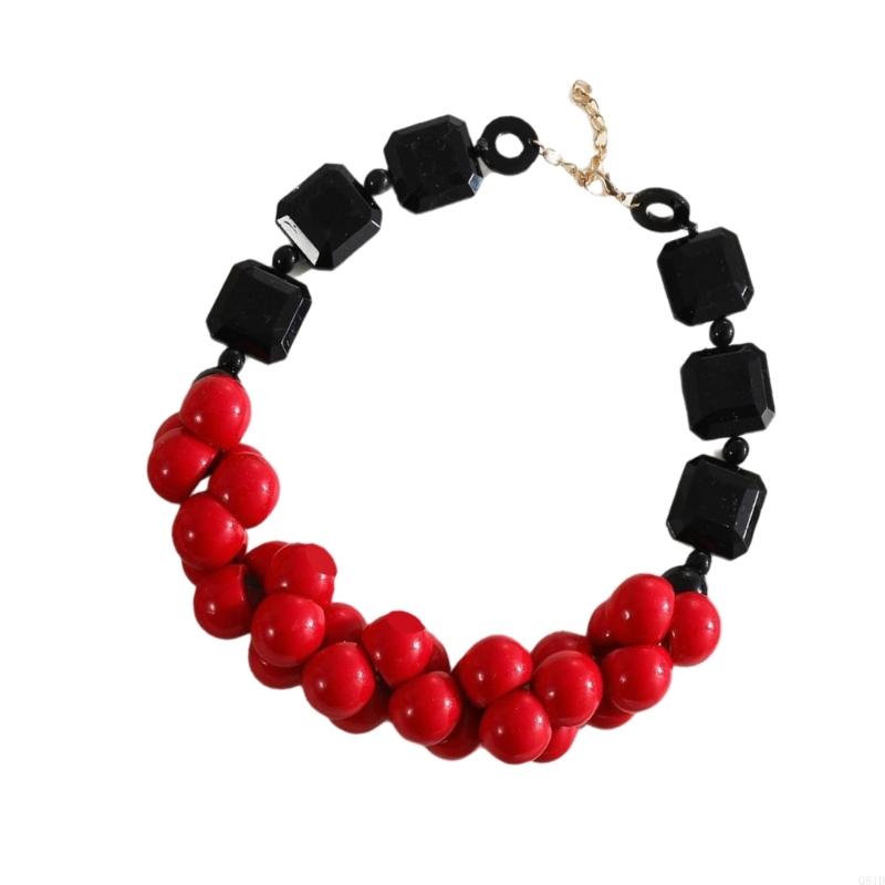  Layer Resin Beads Necklace Ha - đánh giá và giá Ethnic Wear Fashion Designer