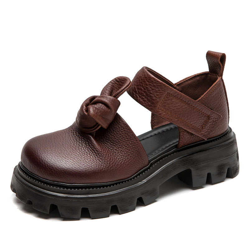 5cm Ethnic Knot Platform Wedge - đánh giá và giá Ethnic Fashion In
