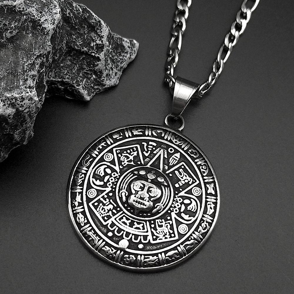 Vintage Mayan Symbol Pendant N - đánh giá và giá Ethnic Fashion Show