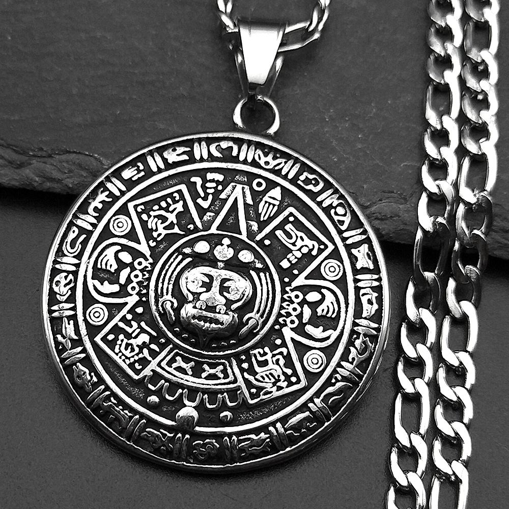 Vintage Mayan Symbol Pendant N - đánh giá và giá Ethnic Fashion Show