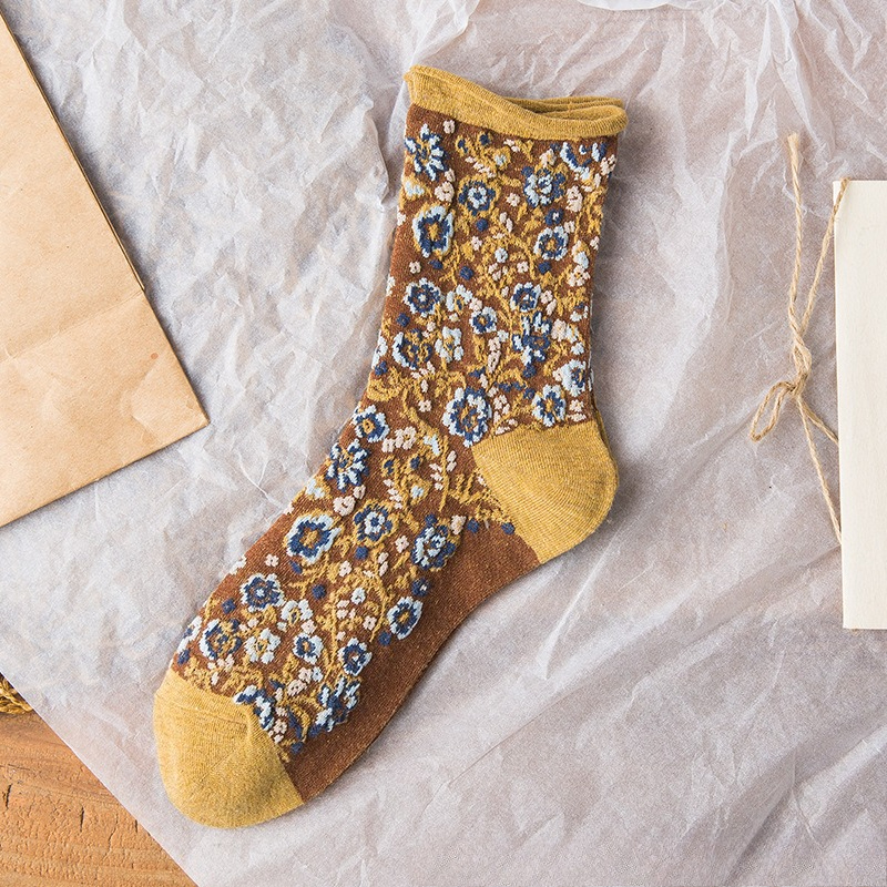 5 Pairs Retro Fashion Niche Fl - đánh giá và giá Ethnic Fashion Trends 2025