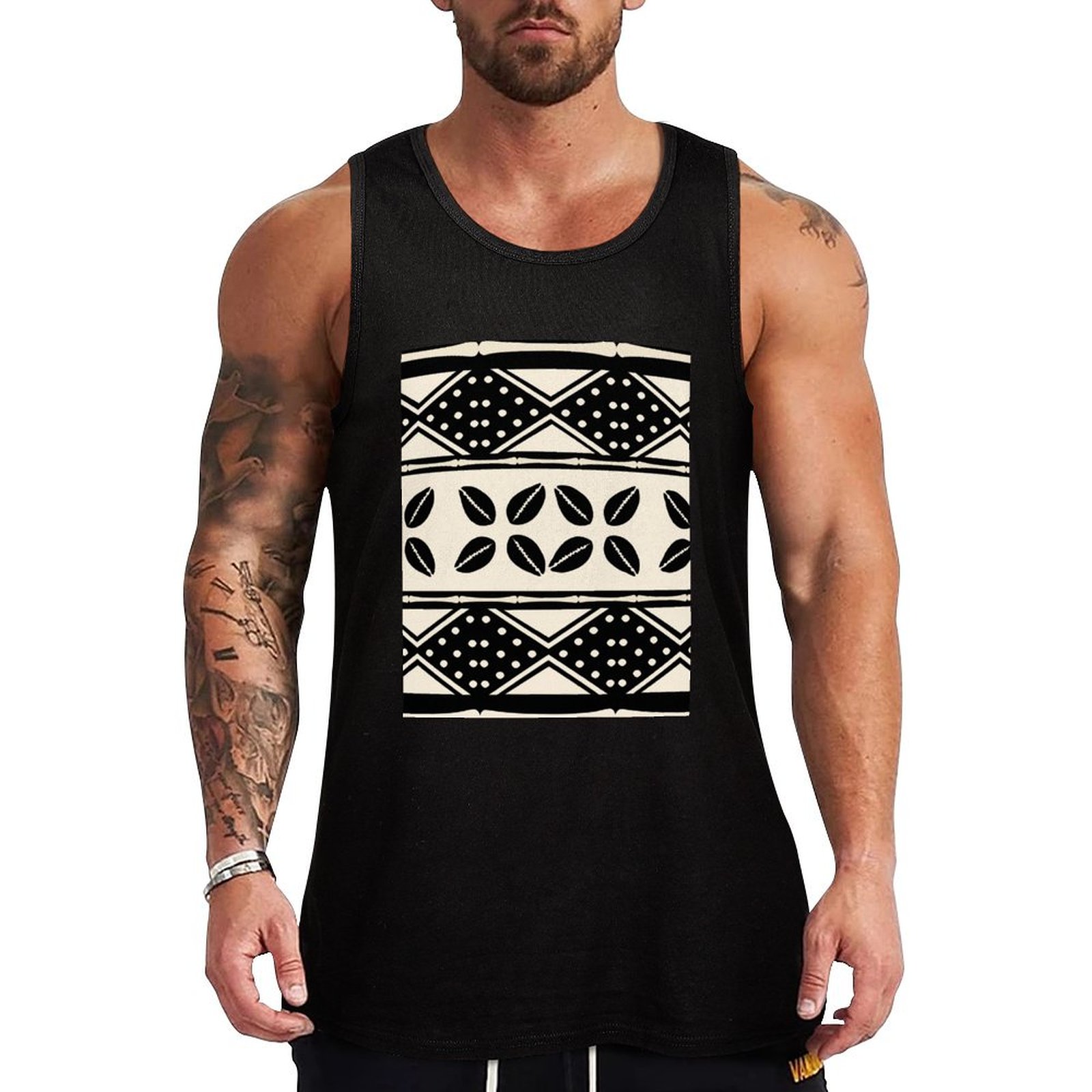 African abstract mud cloth pat - đánh giá và giá Mudcloth Print Top