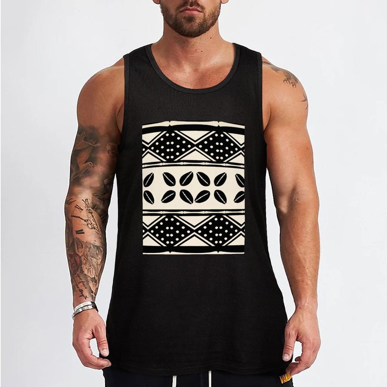 African abstract mud cloth pat - đánh giá và giá Mudcloth Print Top