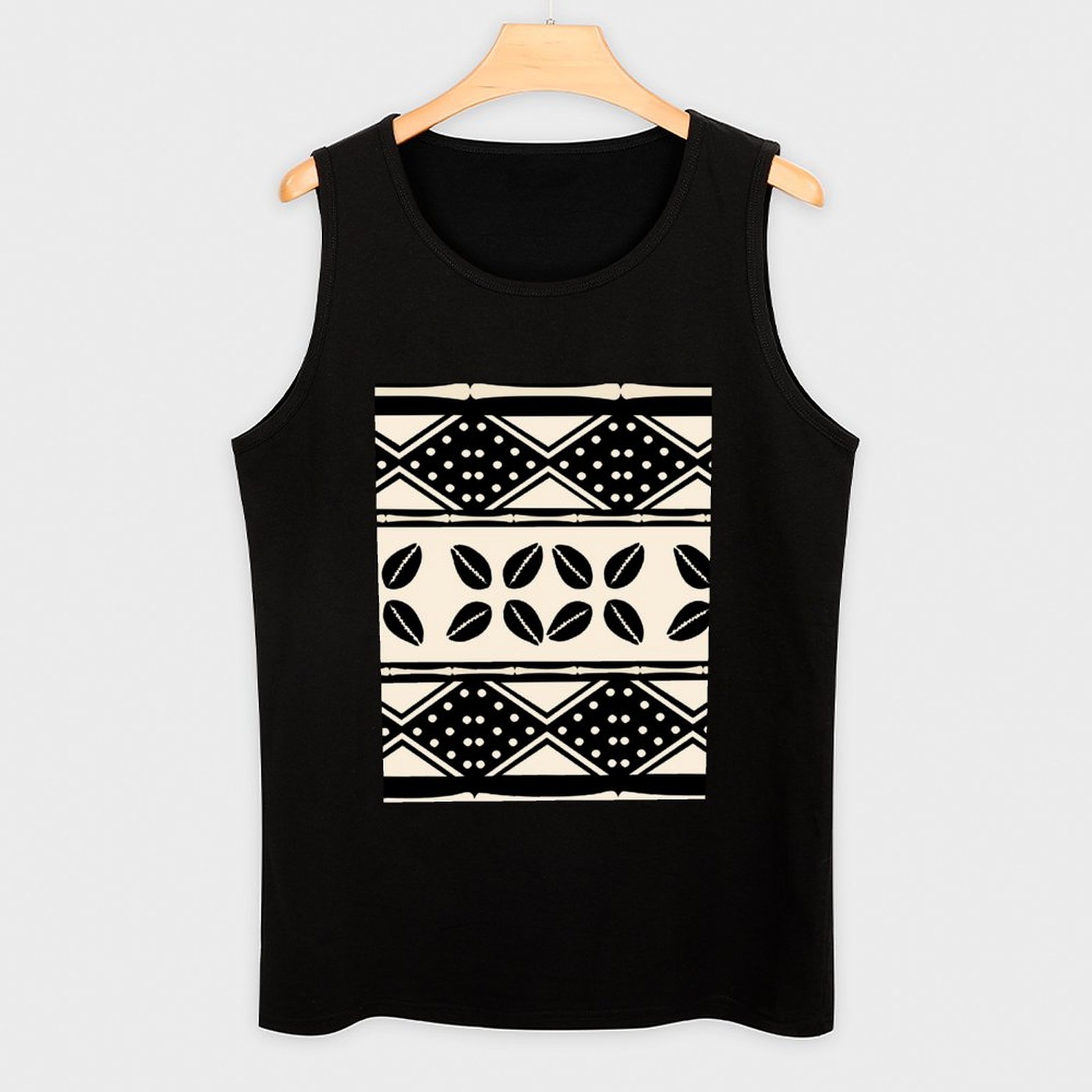African abstract mud cloth pat - đánh giá và giá Mudcloth Print Top