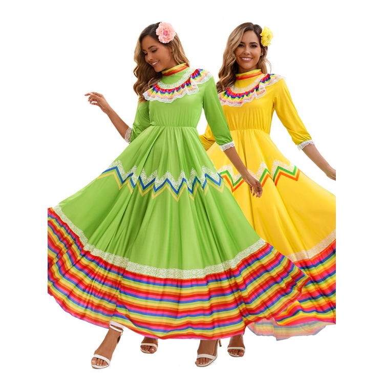 Women's Ethnic Dance Dress wit - đánh giá và giá Ethnic Fashion Trends 2025