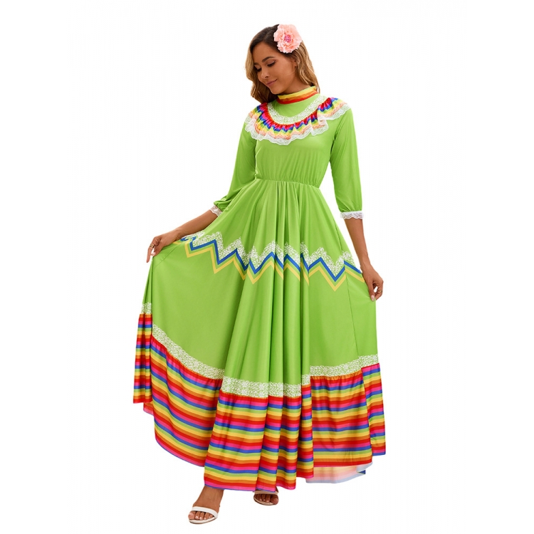 Women's Ethnic Dance Dress wit - đánh giá và giá Ethnic Fashion Trends 2025