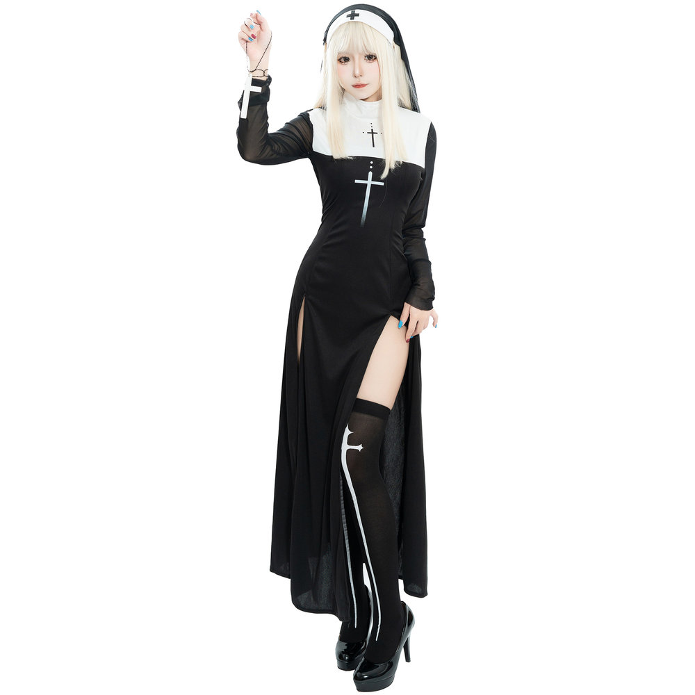 Maria Nun Costume Dress Stage  - đánh giá và giá Ethnic Fashion Dress
