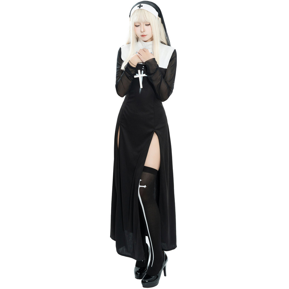 Maria Nun Costume Dress Stage  - đánh giá và giá Ethnic Fashion Dress