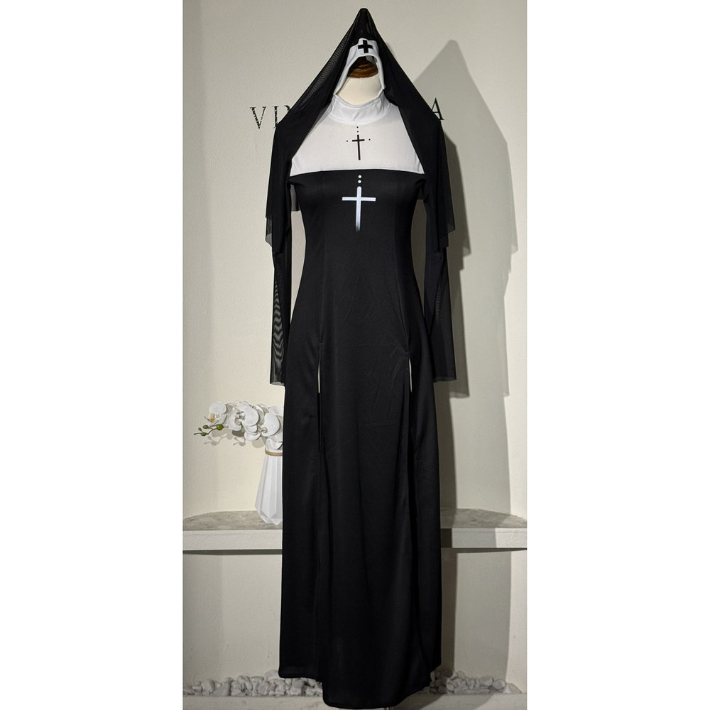 Maria Nun Costume Dress Stage  - đánh giá và giá Ethnic Fashion Dress