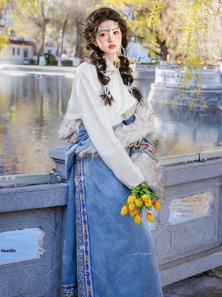 Tibetan Ethnic Women's  Robe F - đánh giá và giá Ethnic Clothing & Online Fashion Store Khaadi Us