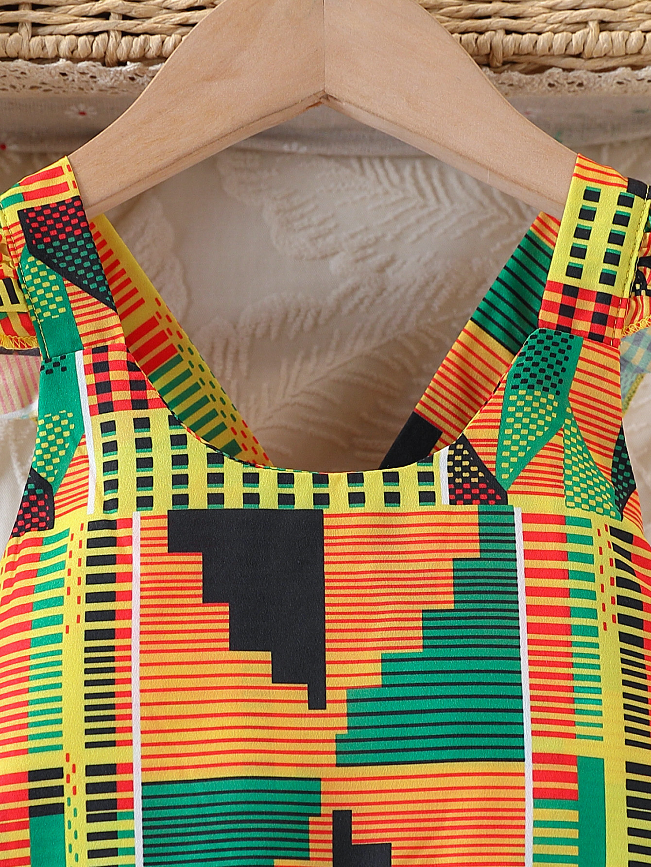 Girls summer African bohemian  - đánh giá và giá Ethnic Fashion Dress