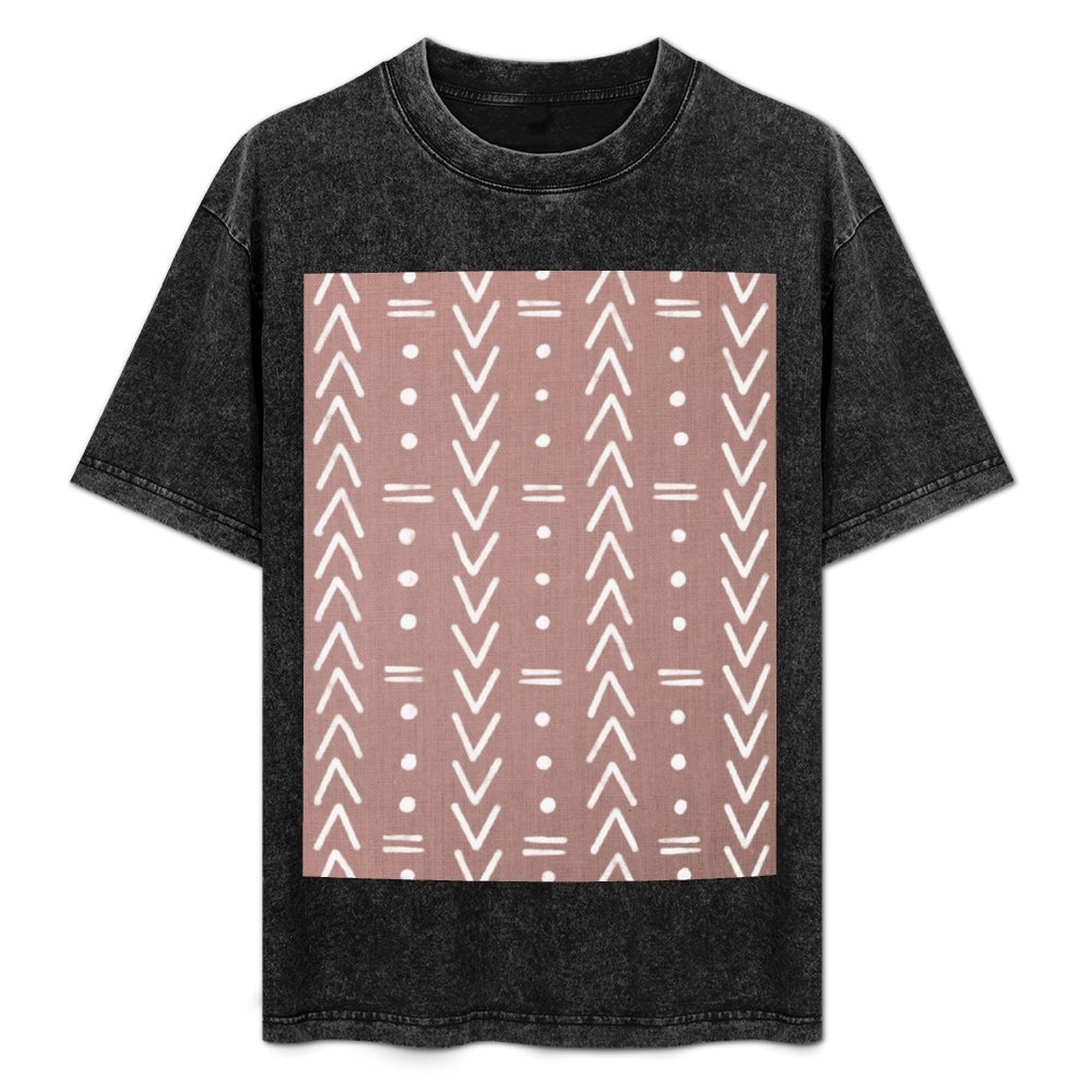 Mudcloth White Geometric Shape - đánh giá và giá Mudcloth Print Top