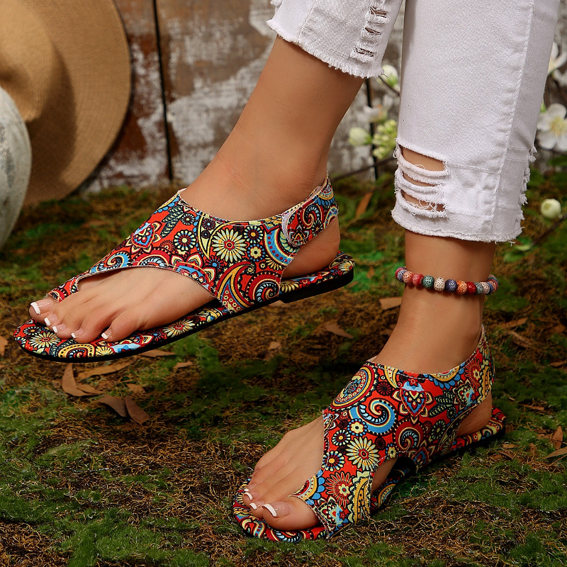 2026 New Bohemian Print Design - đánh giá và giá Ethnic Style Dresses